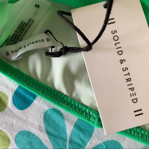 Solid & Striped The Beverly Swim Top Cricket green - Picture 8 of 9